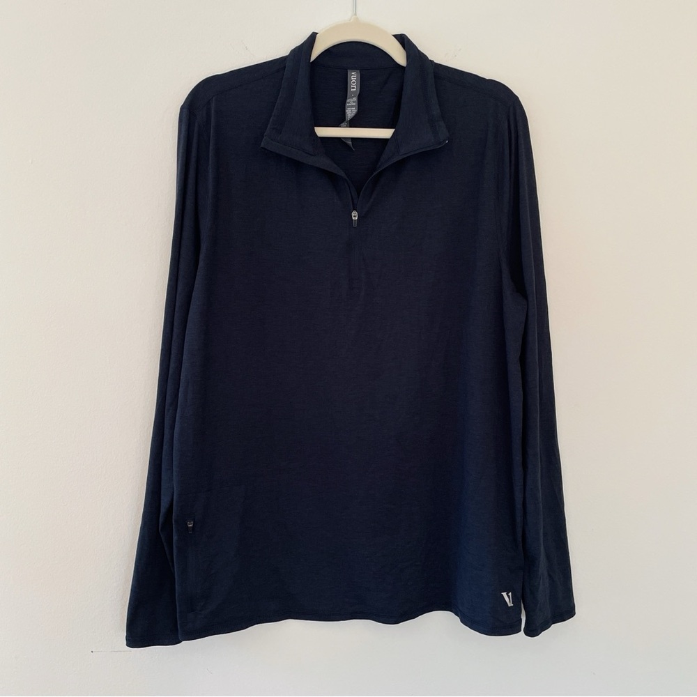 Vuori Ease Performance Half Zip Pullover Men’s La… - image 3